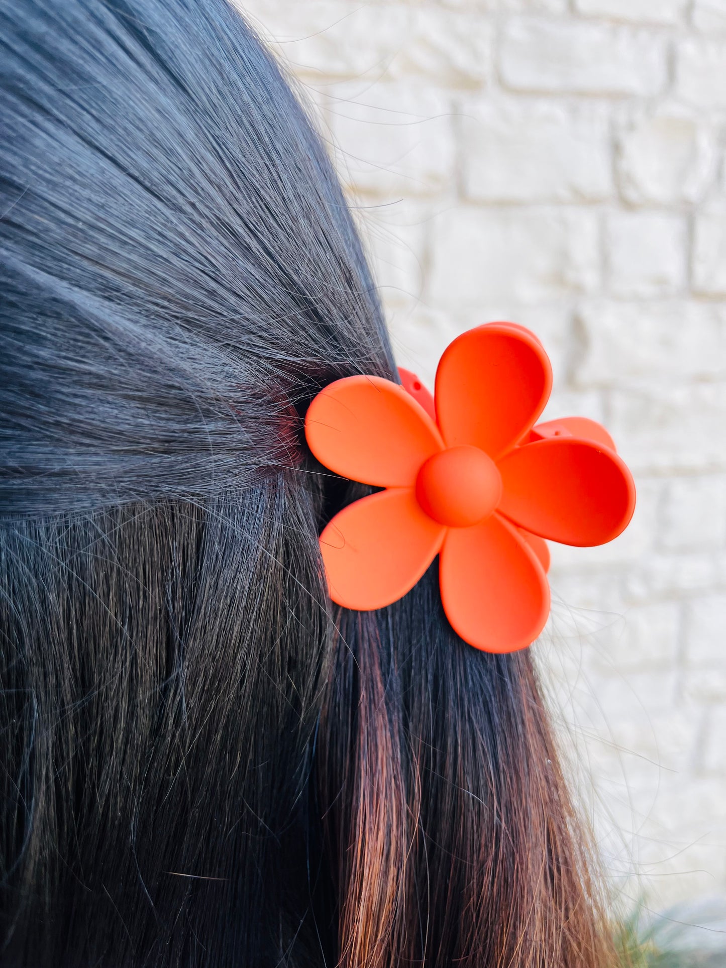 Spring Flower Claw Clip
