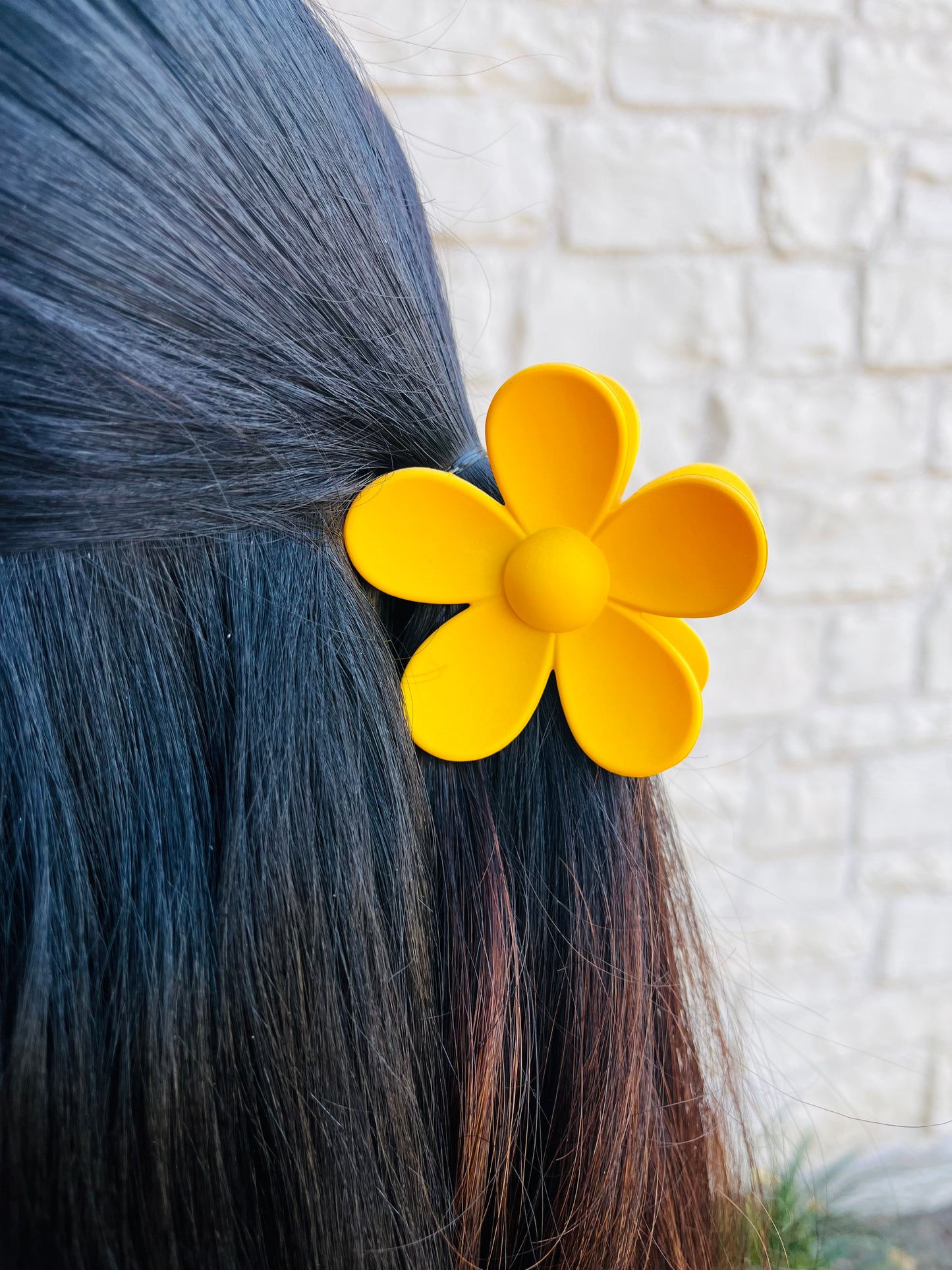 Spring Flower Claw Clip