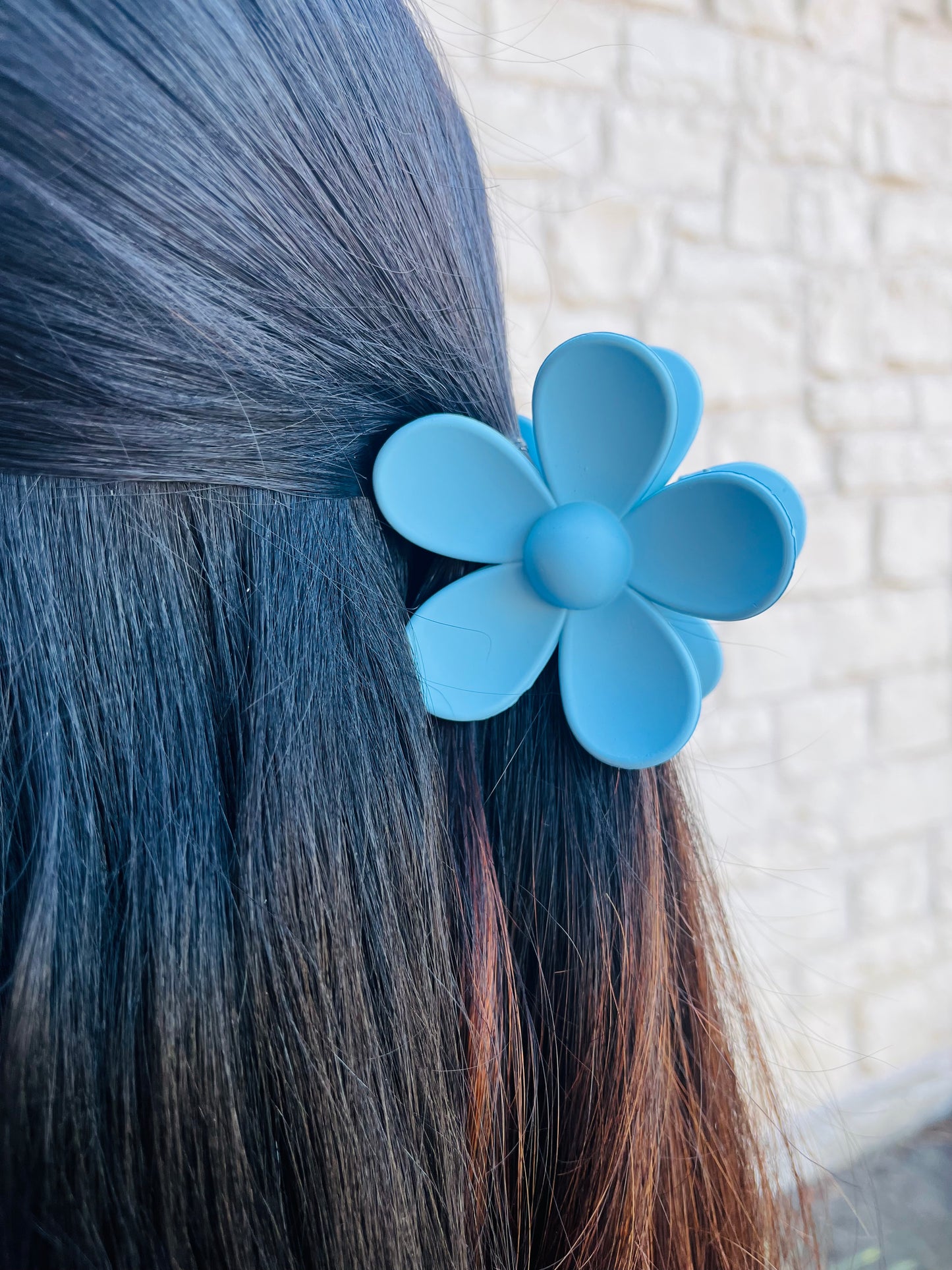 Spring Flower Claw Clip
