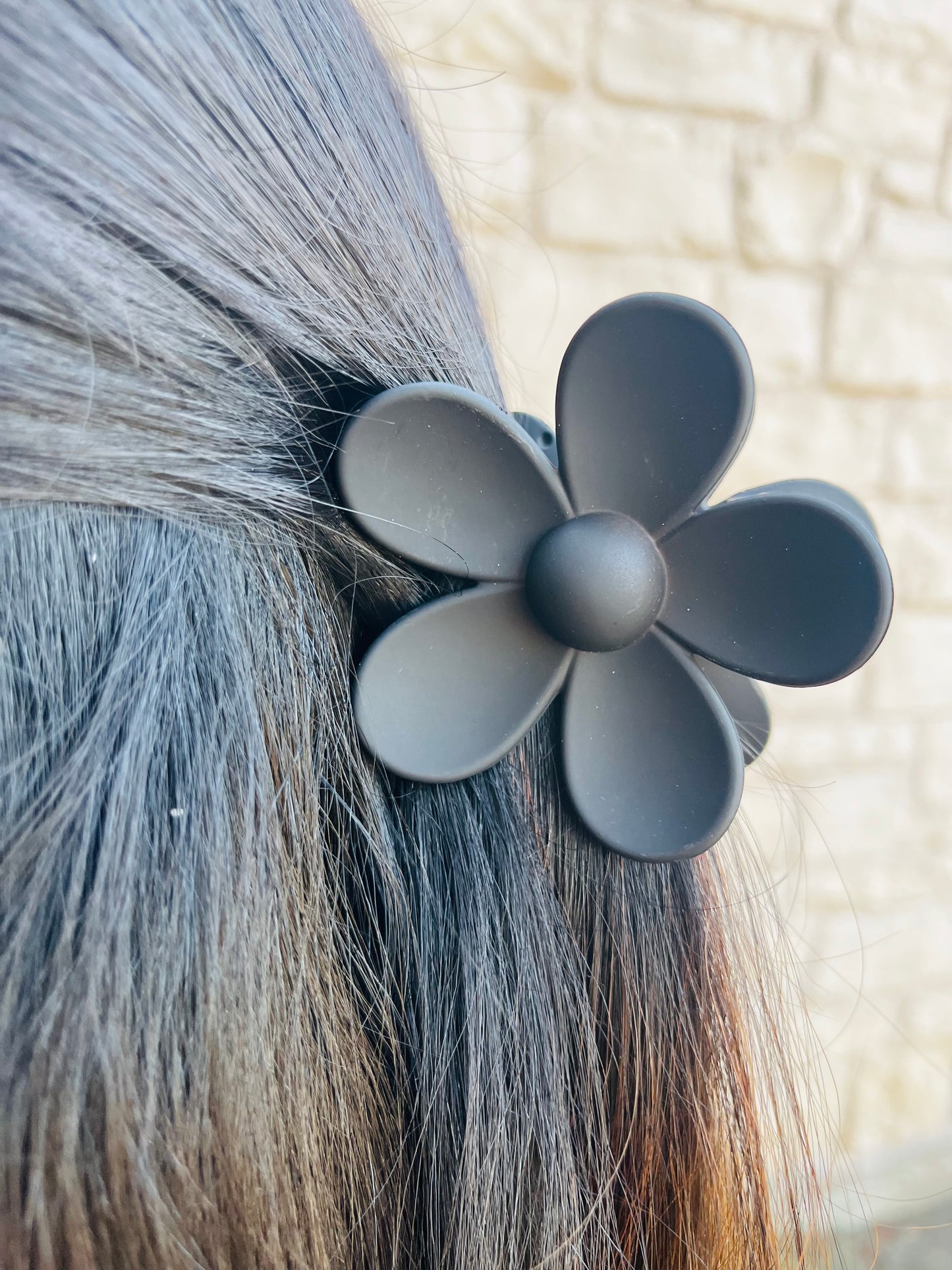Spring Flower Claw Clip