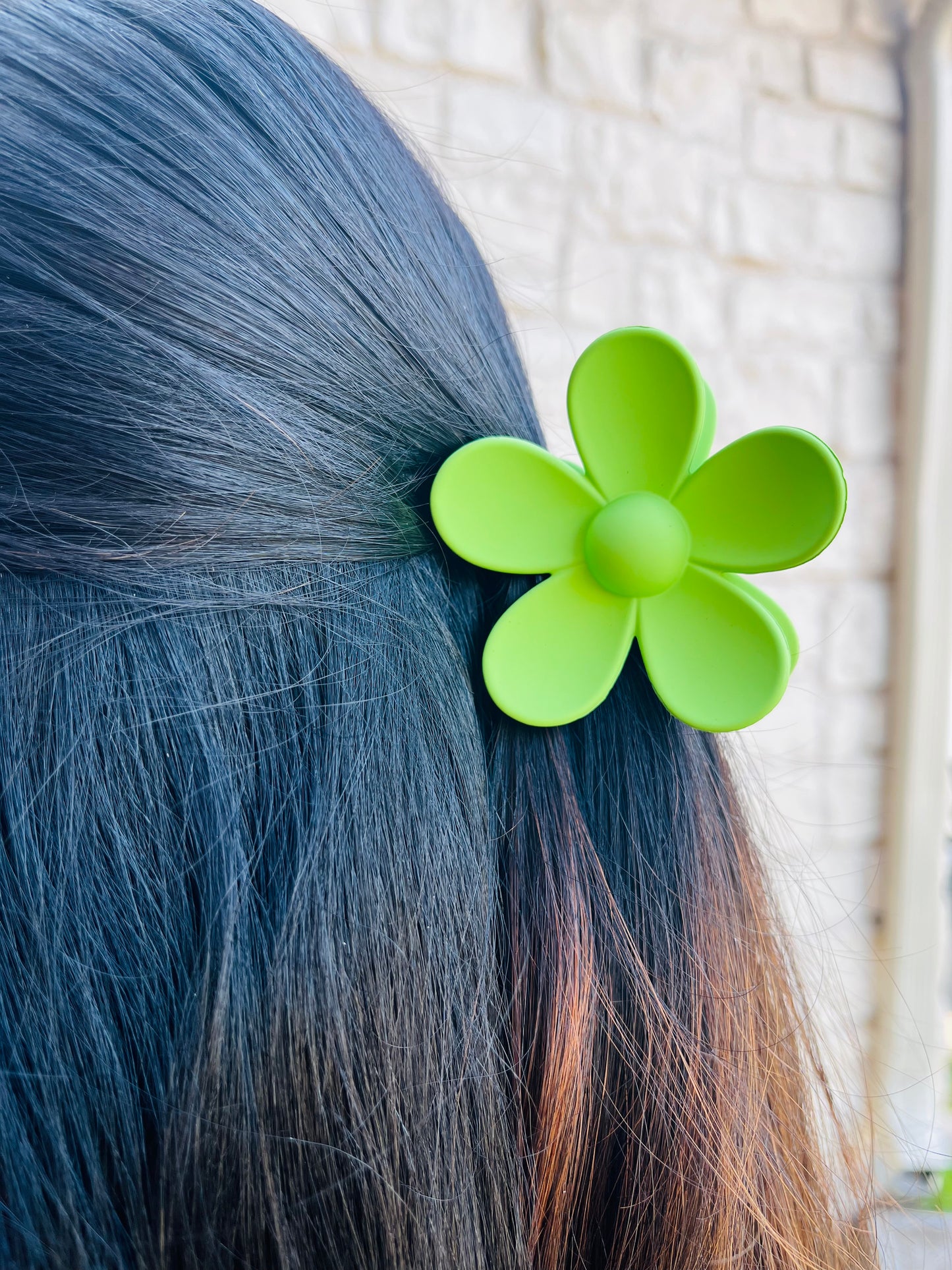Spring Flower Claw Clip