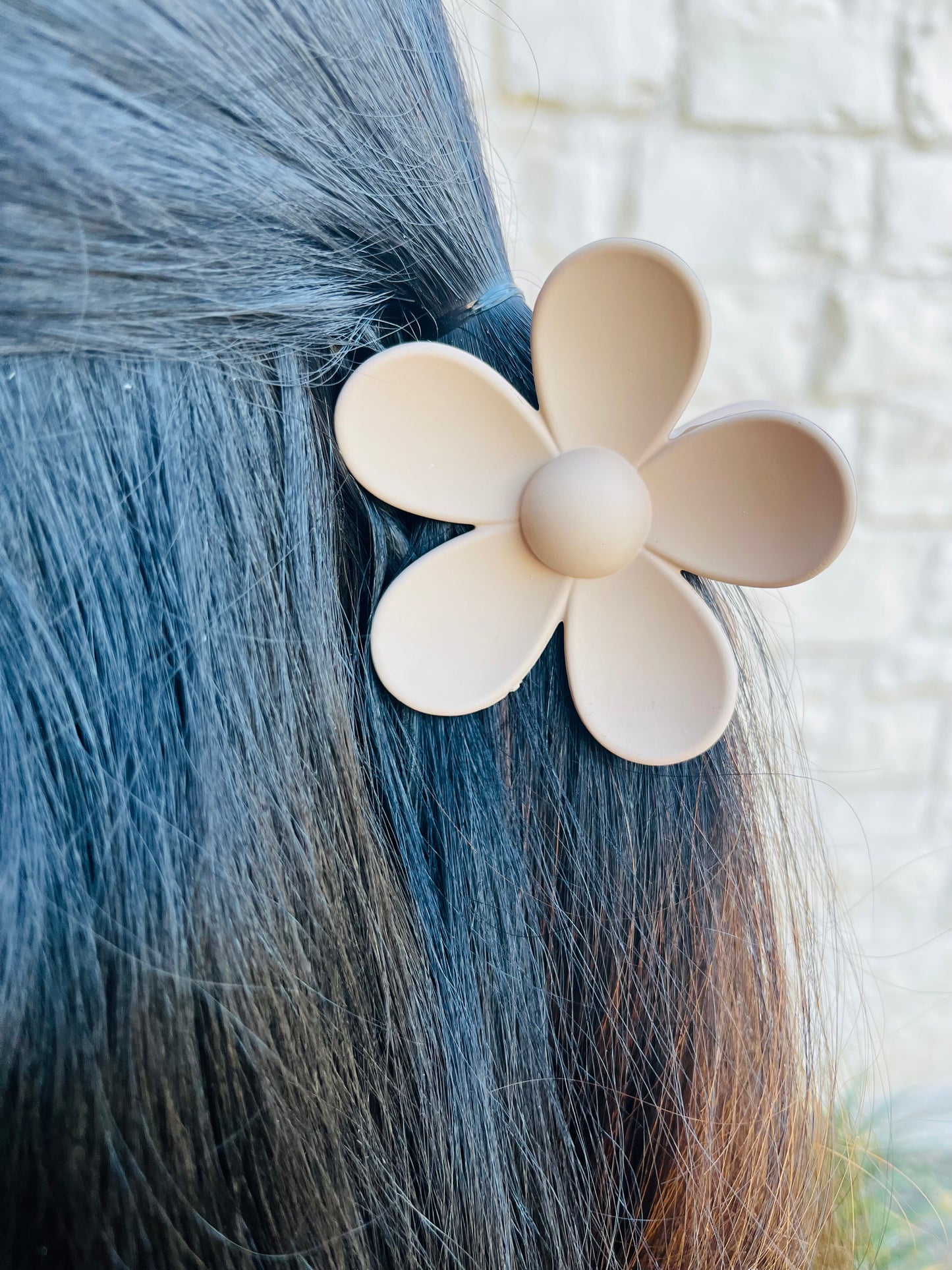 Spring Flower Claw Clip