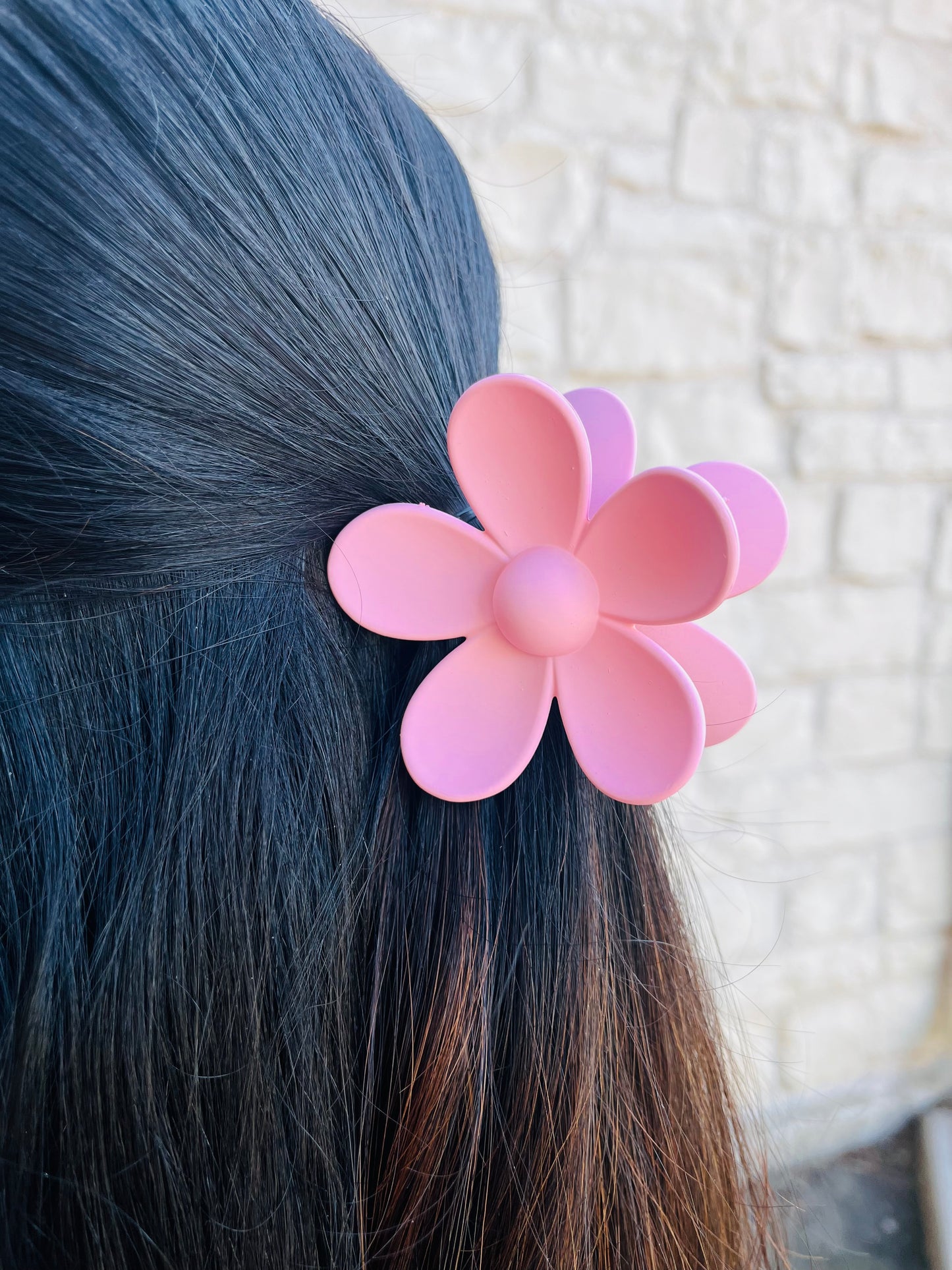 Spring Flower Claw Clip
