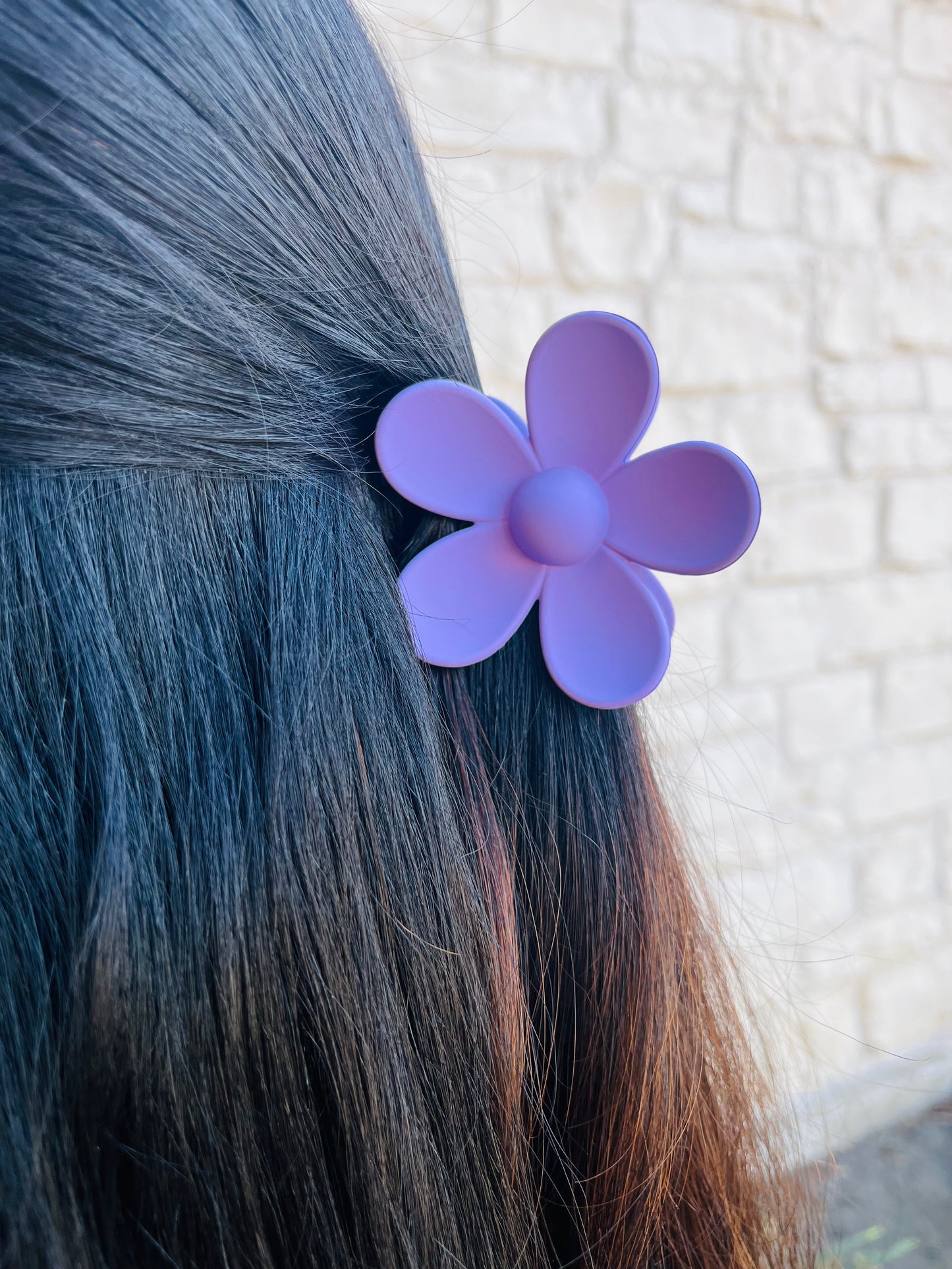 Spring Flower Claw Clip