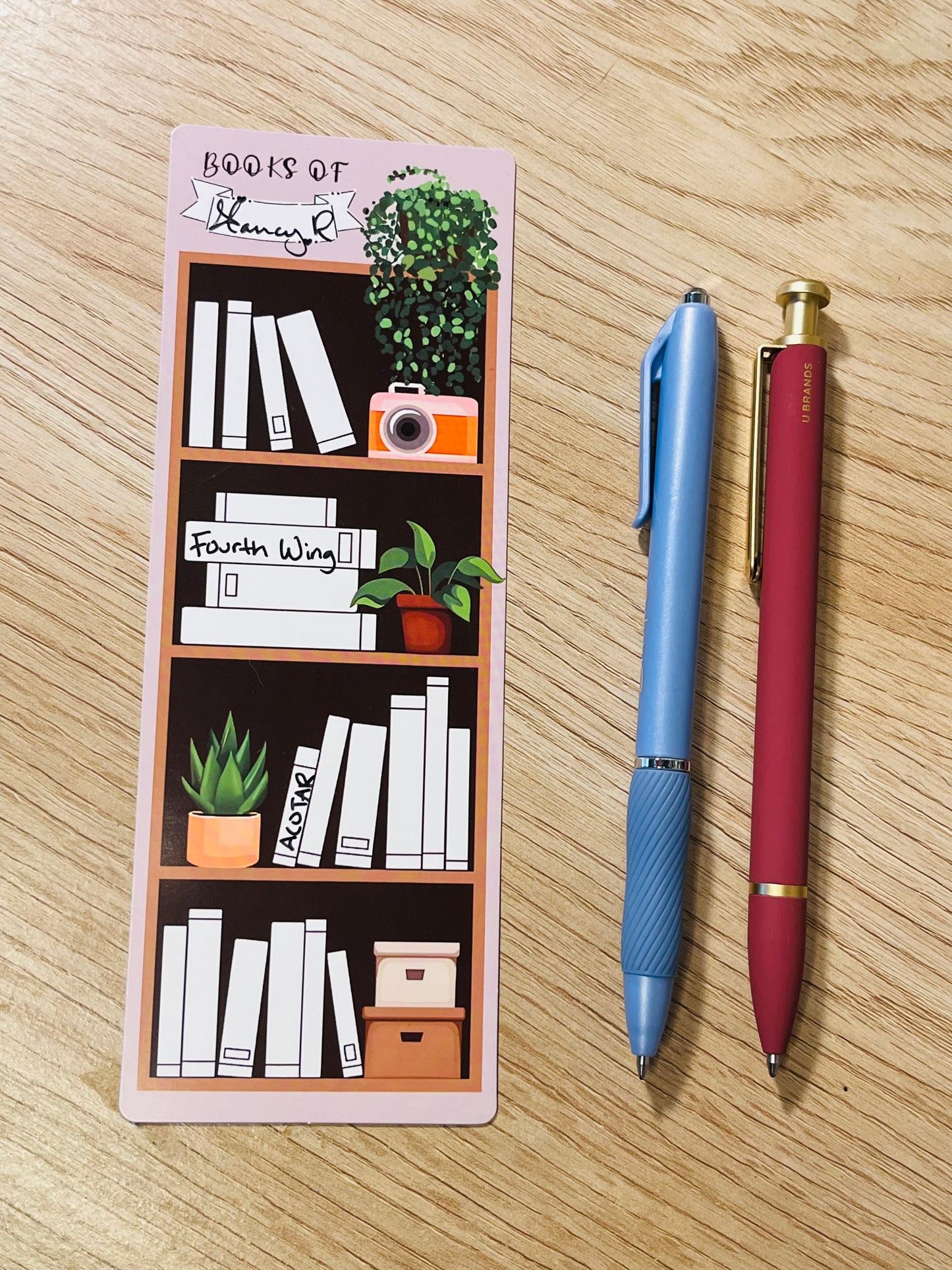 Book Tracker Bookmarks <3
