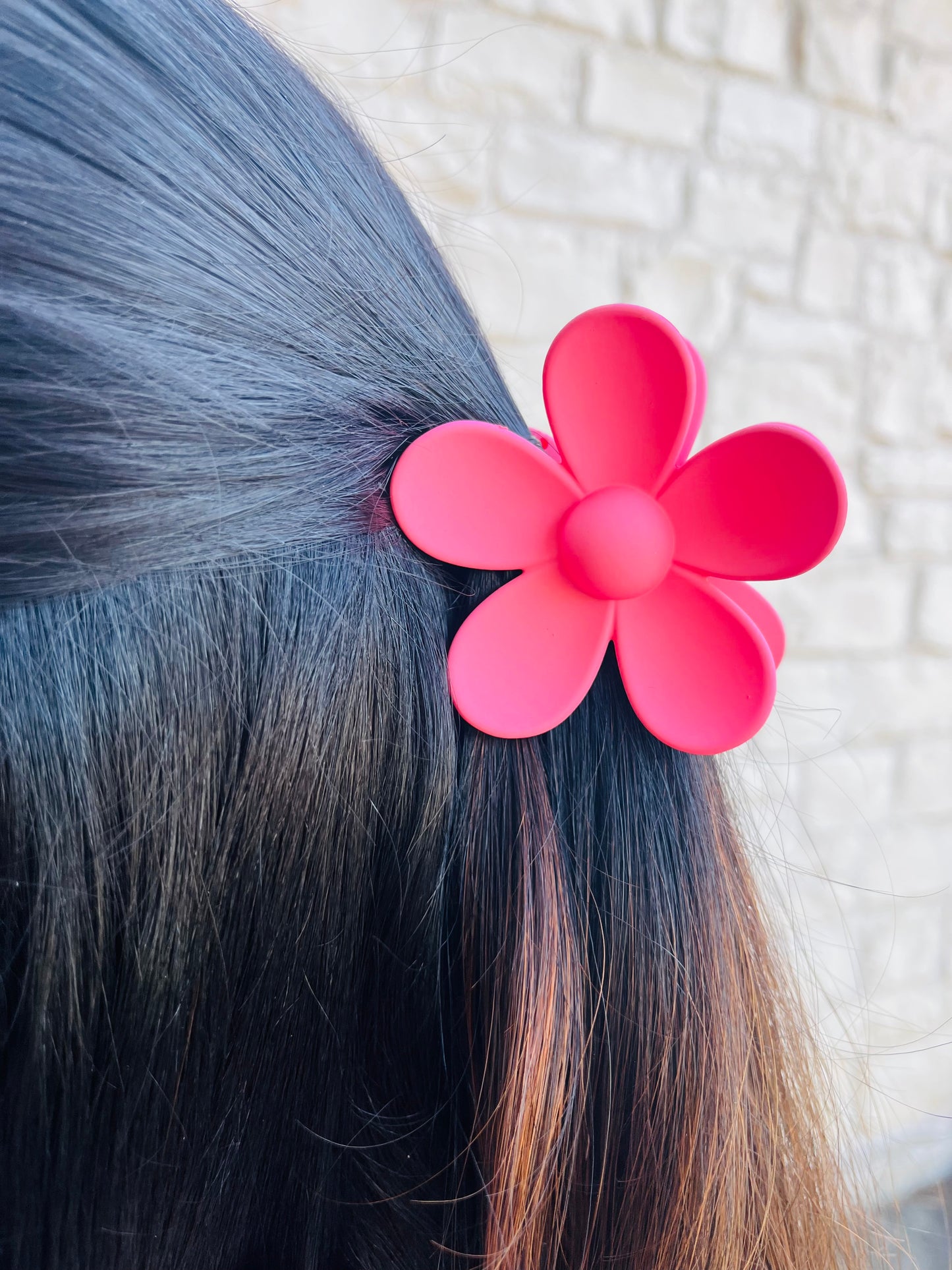 Spring Flower Claw Clip